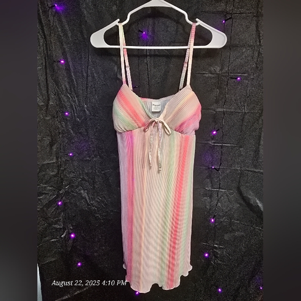 nwot sundress multi color sz M